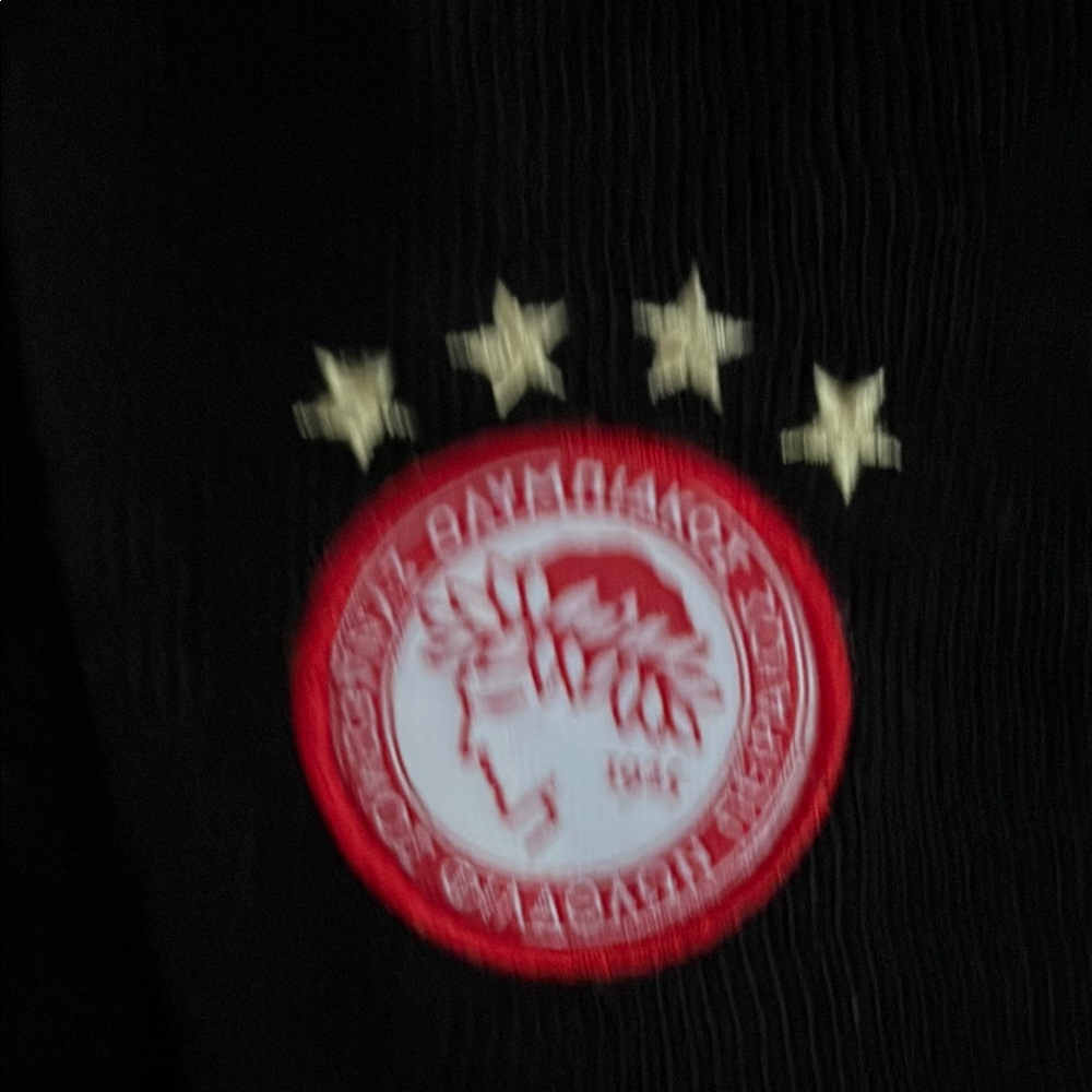 Kids Black Beanie with Red Logo - Picture 2 of 3